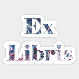 Ex Libris2 Sticker